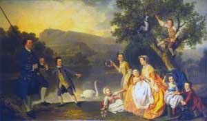 Third Duke of Atholl and family