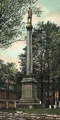 Monument to William Morgan in Batavia, New York