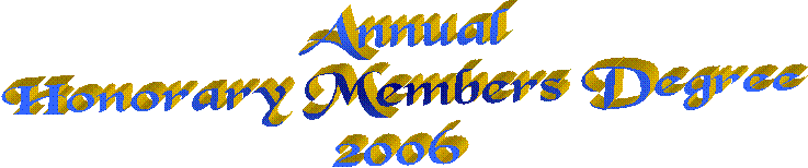 Honorary Members Degree
2006